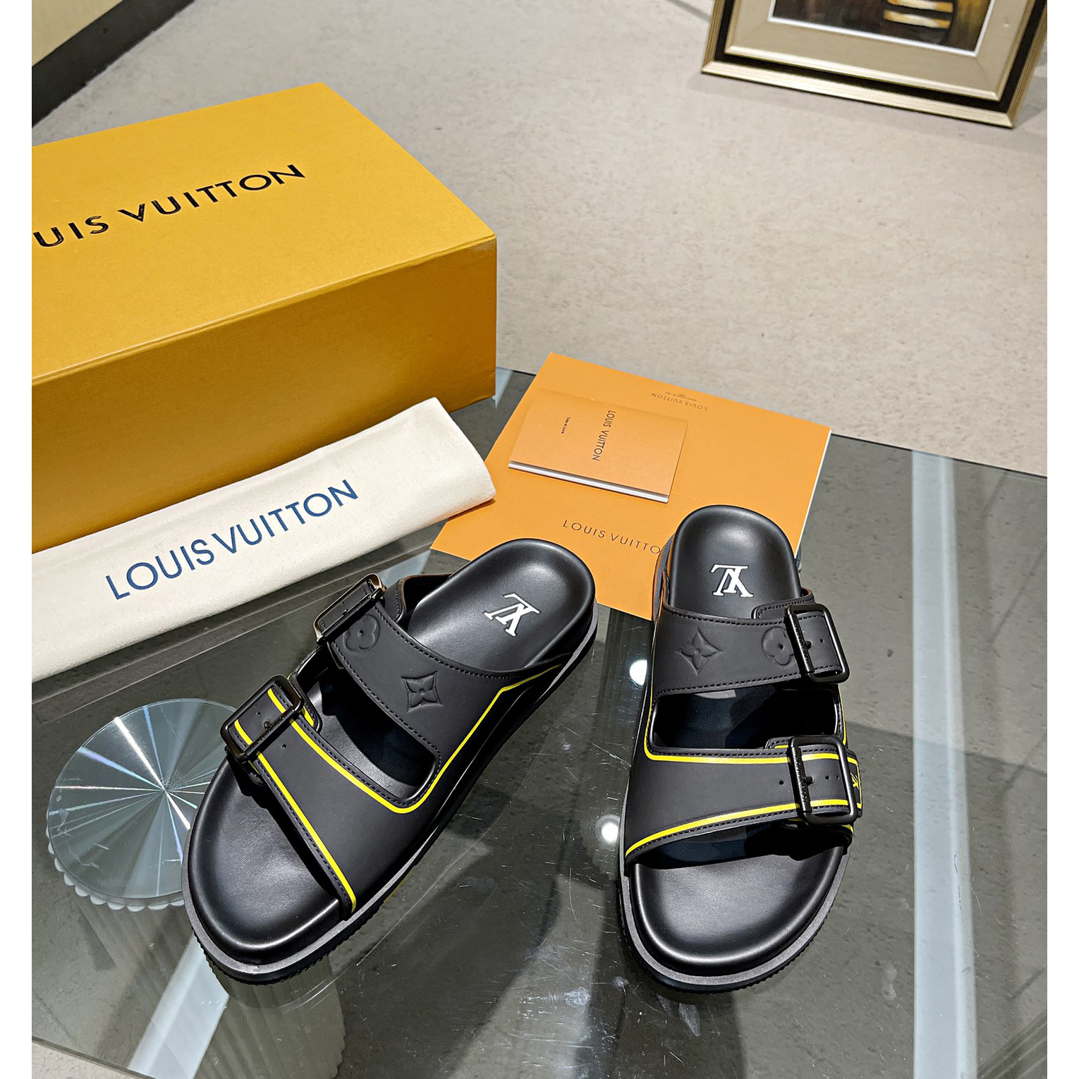 Louis Vuitton Men's Trainer Slippers - EUR FASHION