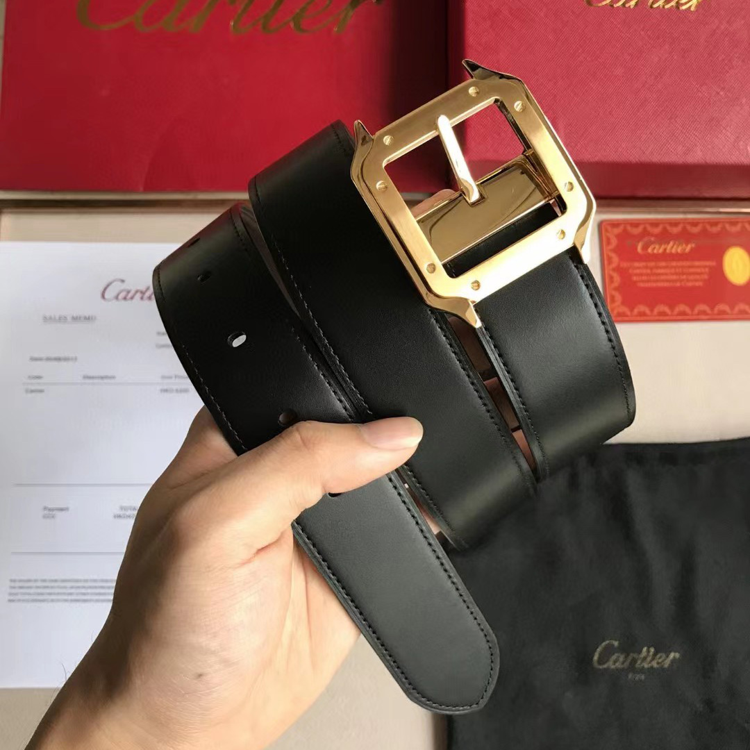 Cartier 34mm Leather  Belt  - EUR FASHION