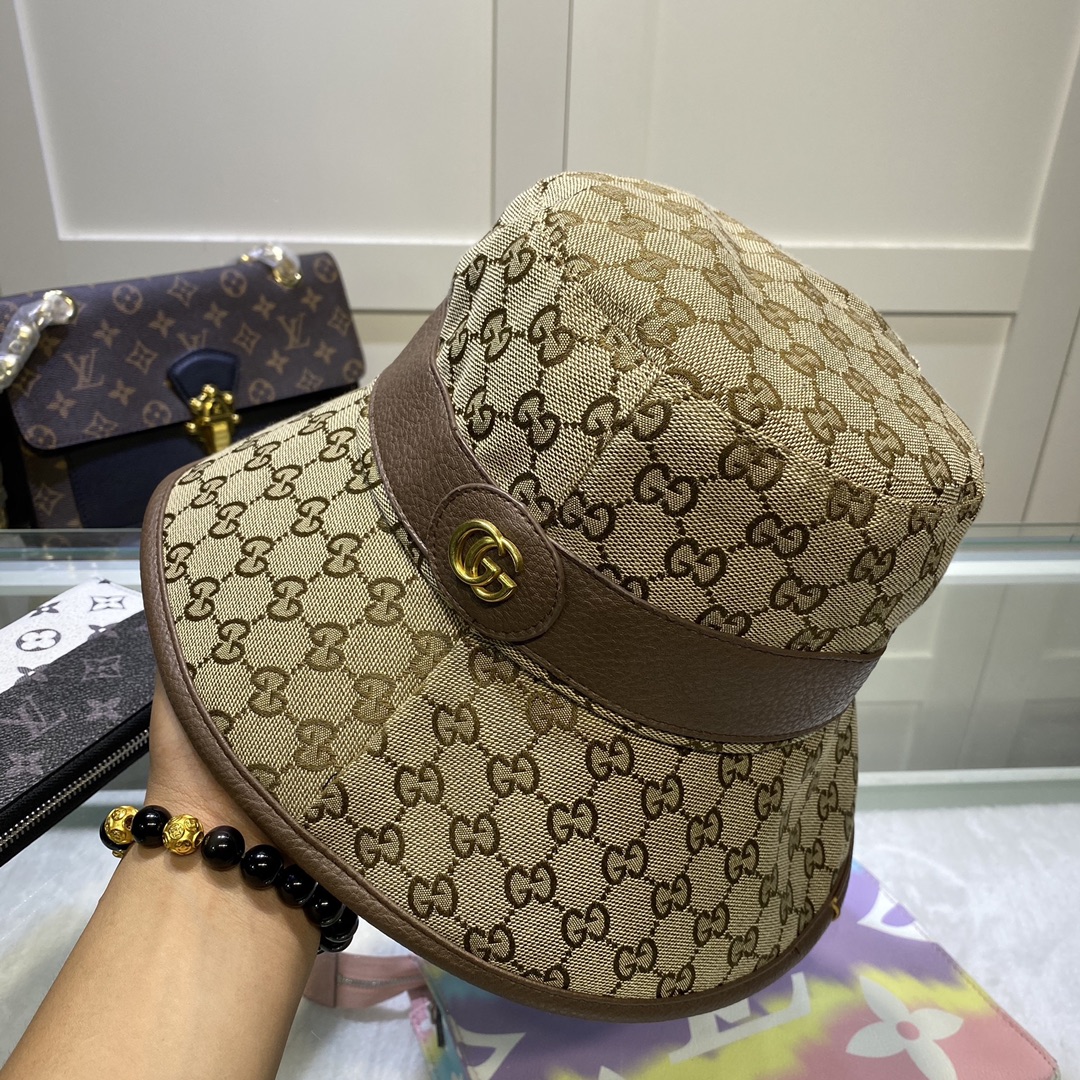 Gucci GG Canvas Bucket Hat    ‎576587 - EUR FASHION