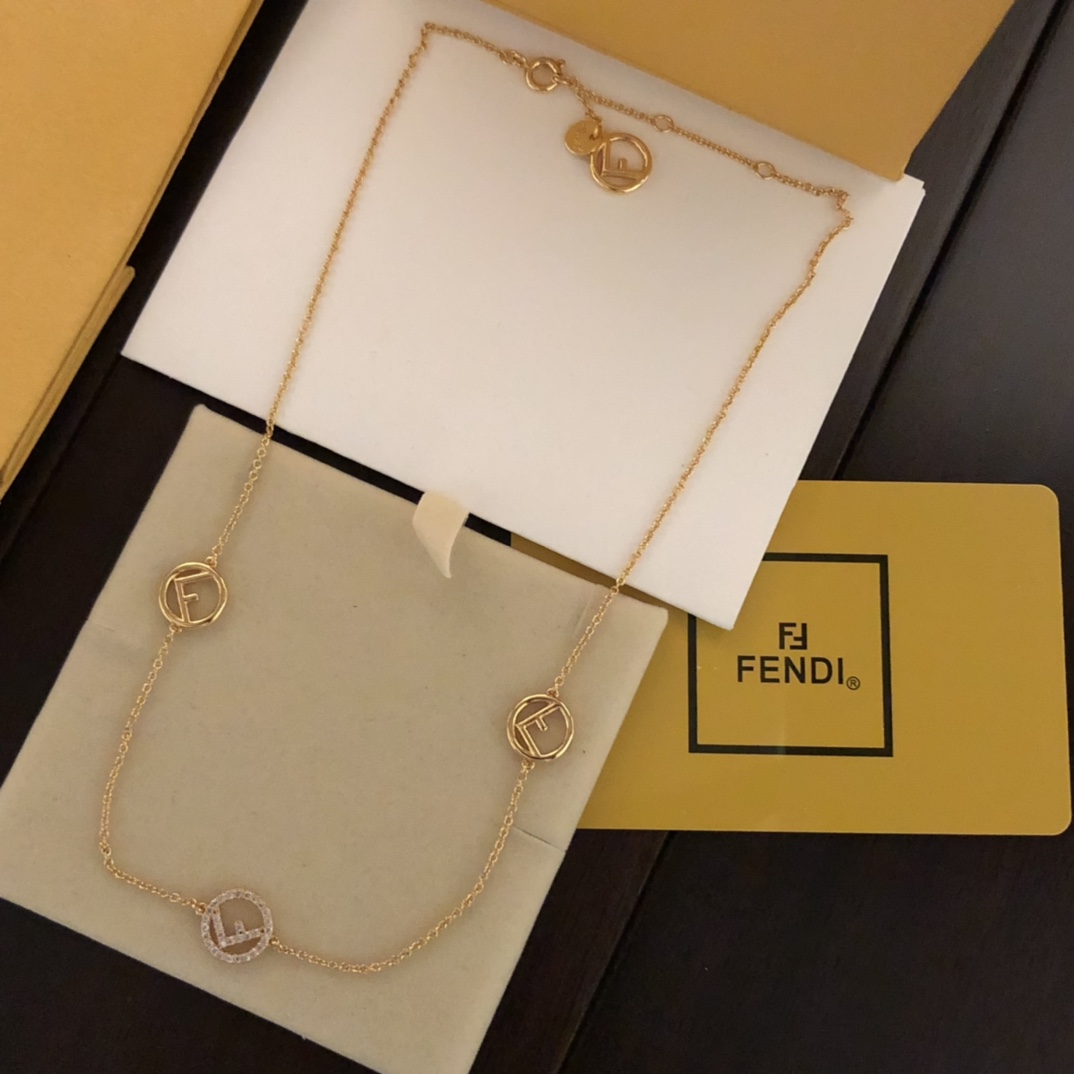 Fendi F Is Fendi Necklace - EUR FASHION