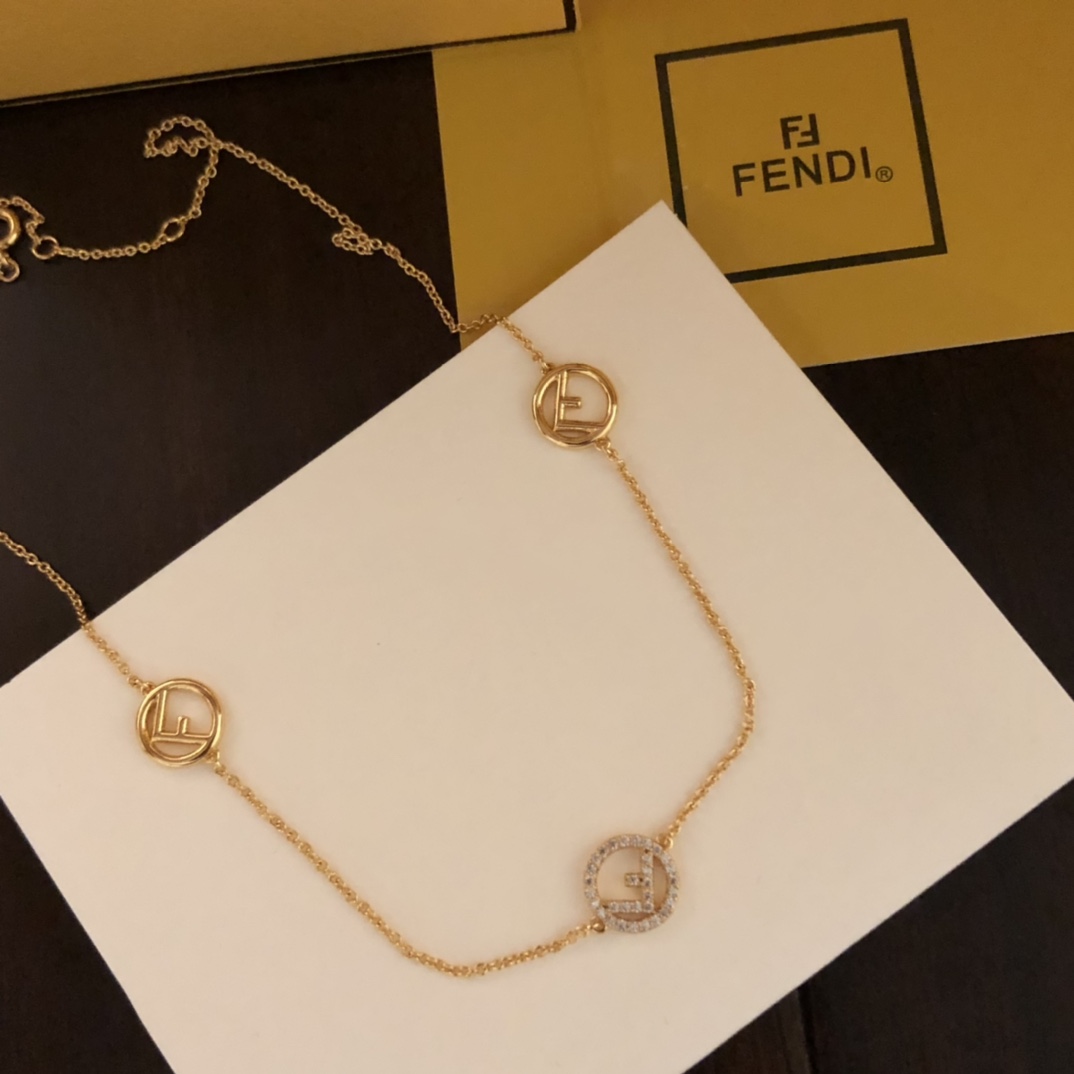 Fendi F Is Fendi Necklace - EUR FASHION