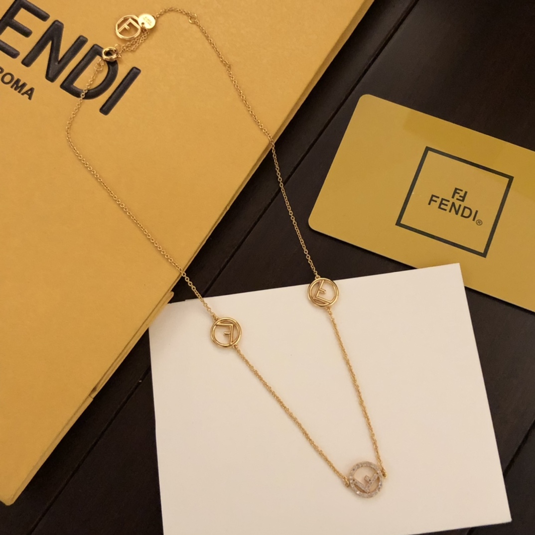 Fendi F Is Fendi Necklace - EUR FASHION