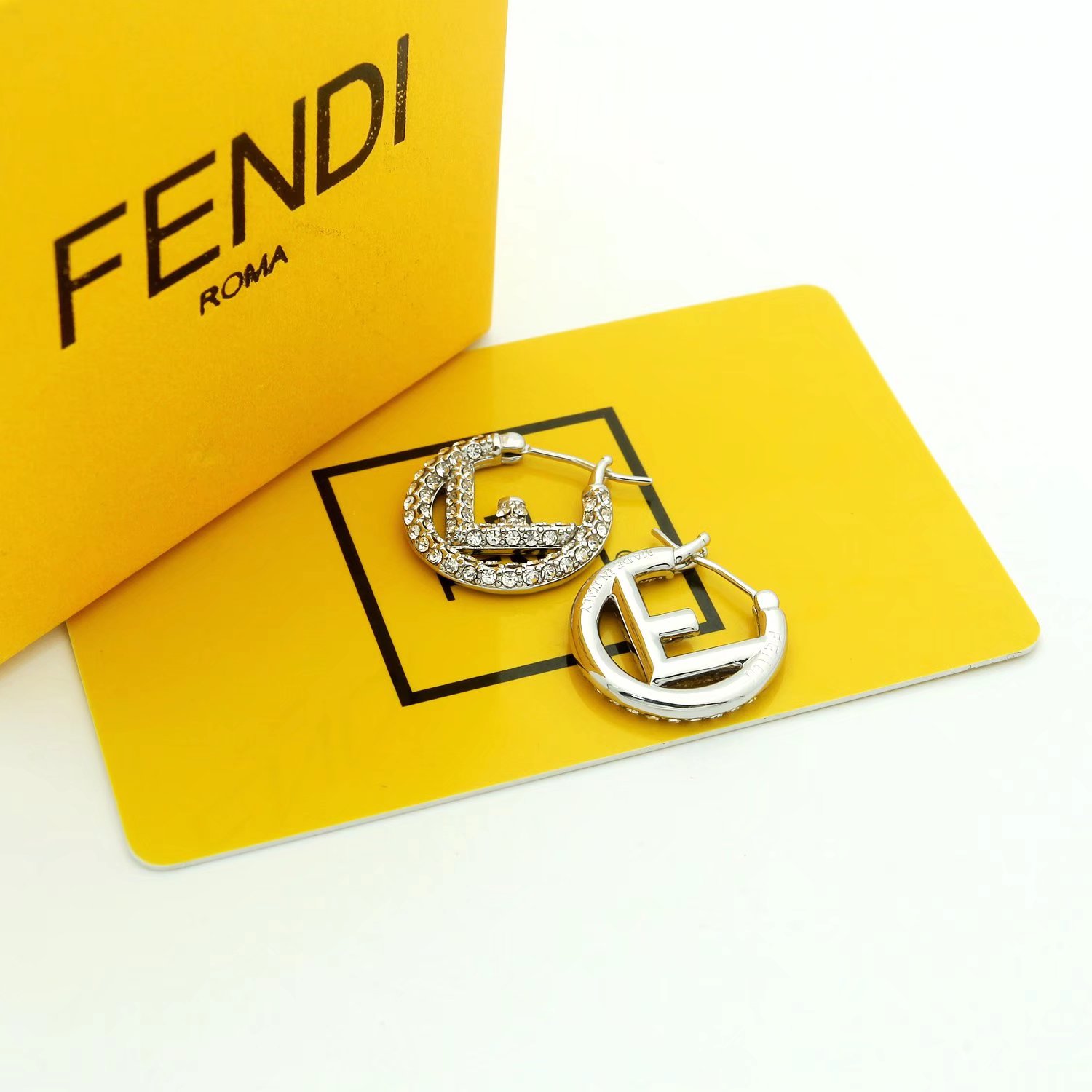 Fendi F Is Fendi Earrings - EUR FASHION