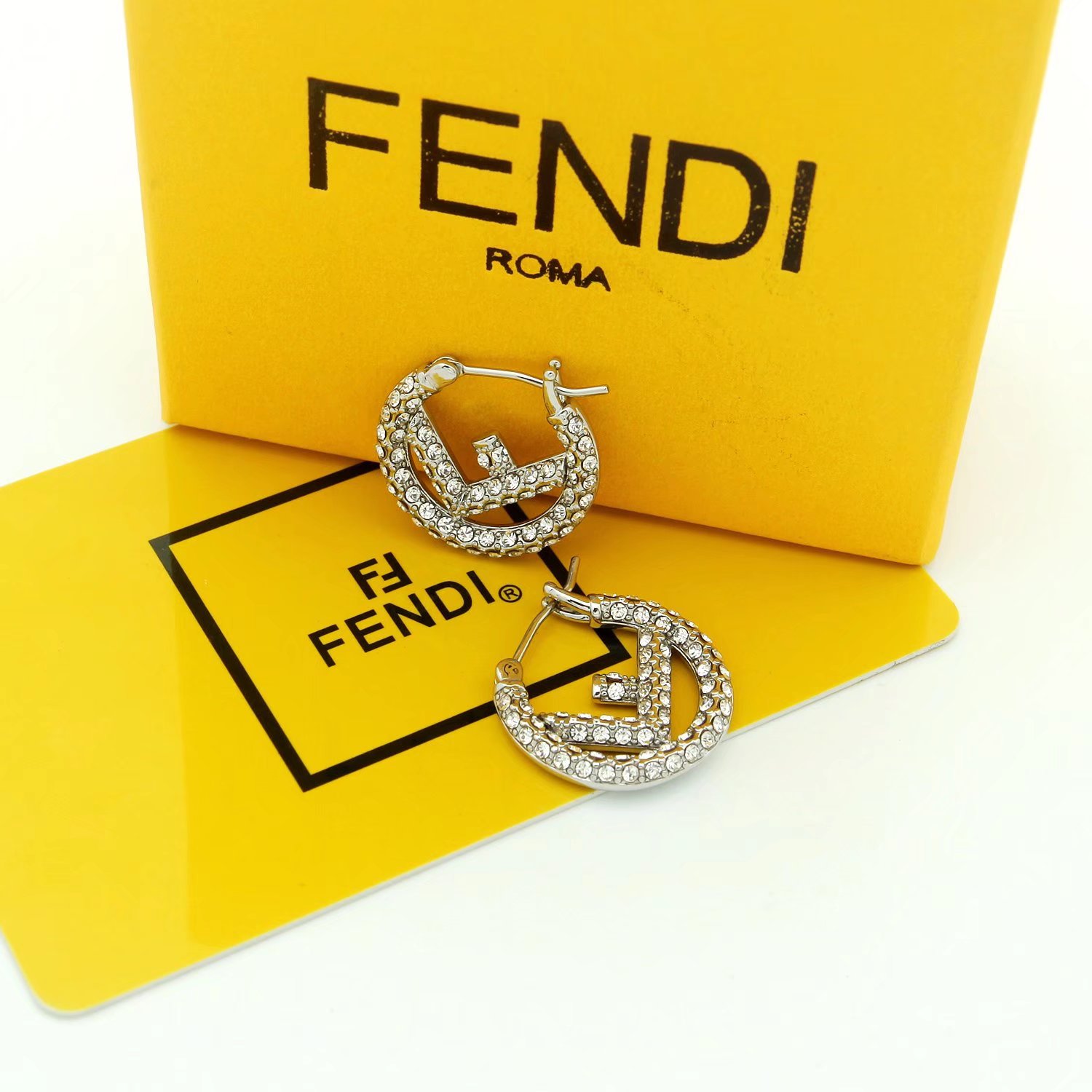 Fendi F Is Fendi Earrings - EUR FASHION