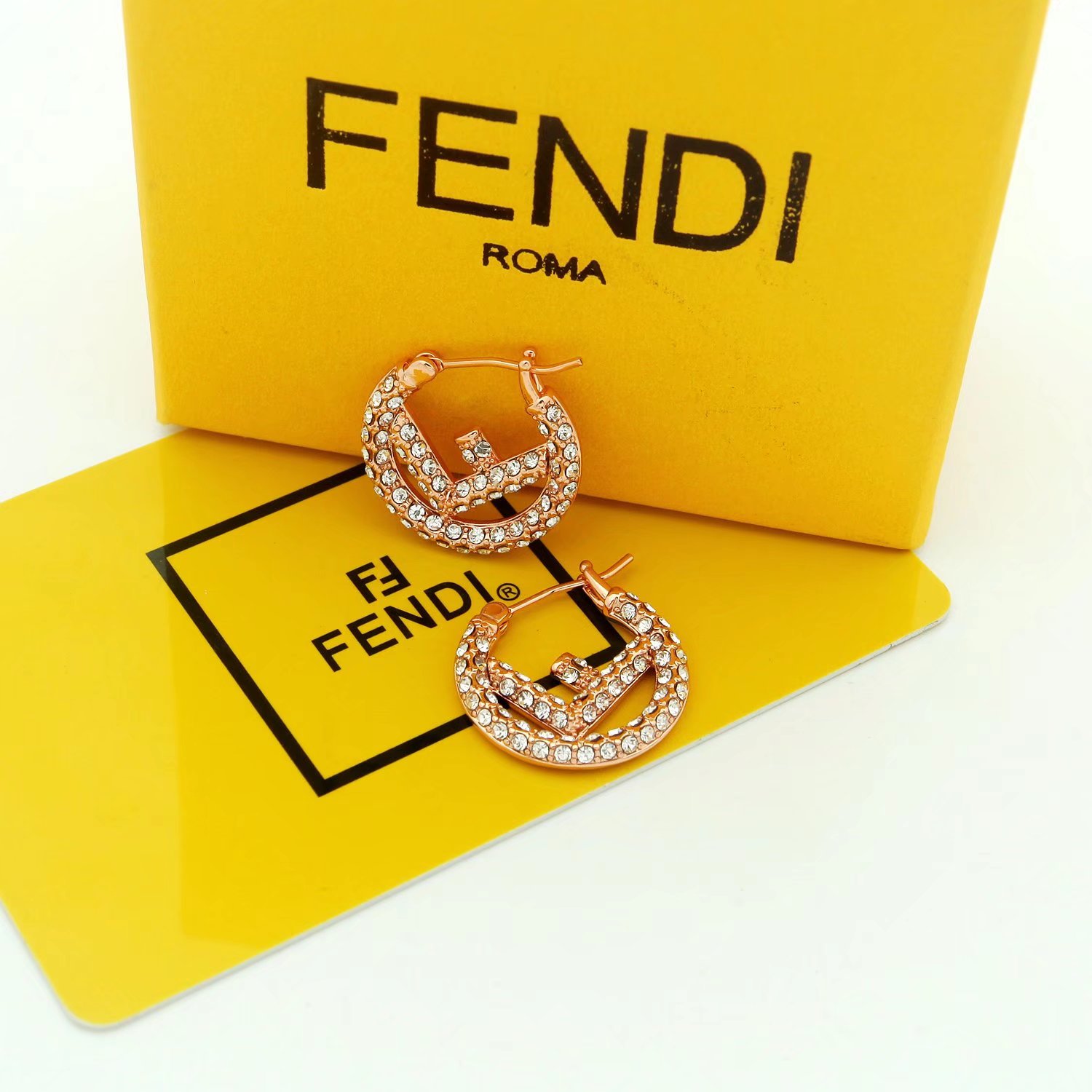 Fendi F Is Fendi Earrings - EUR FASHION