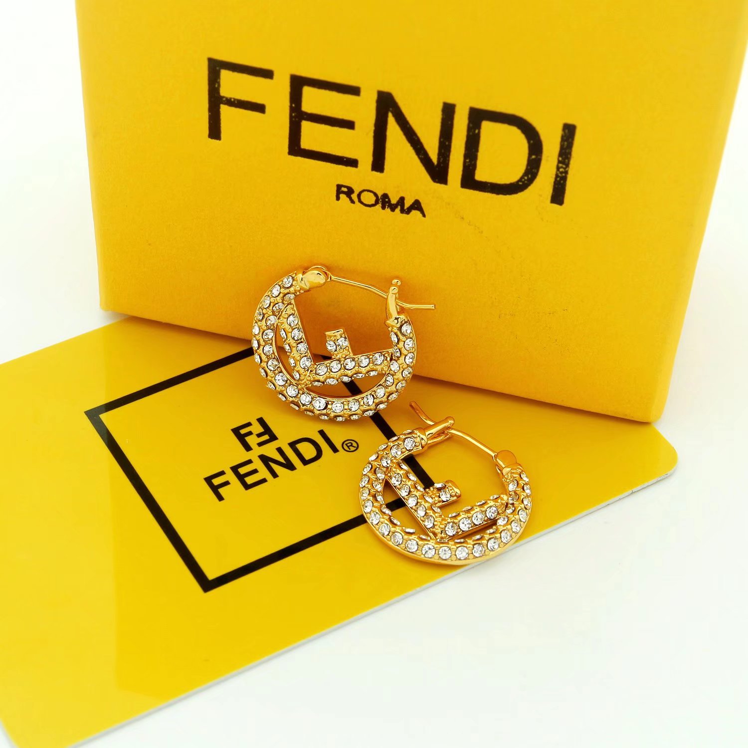 Fendi F Is Fendi Earrings - EUR FASHION