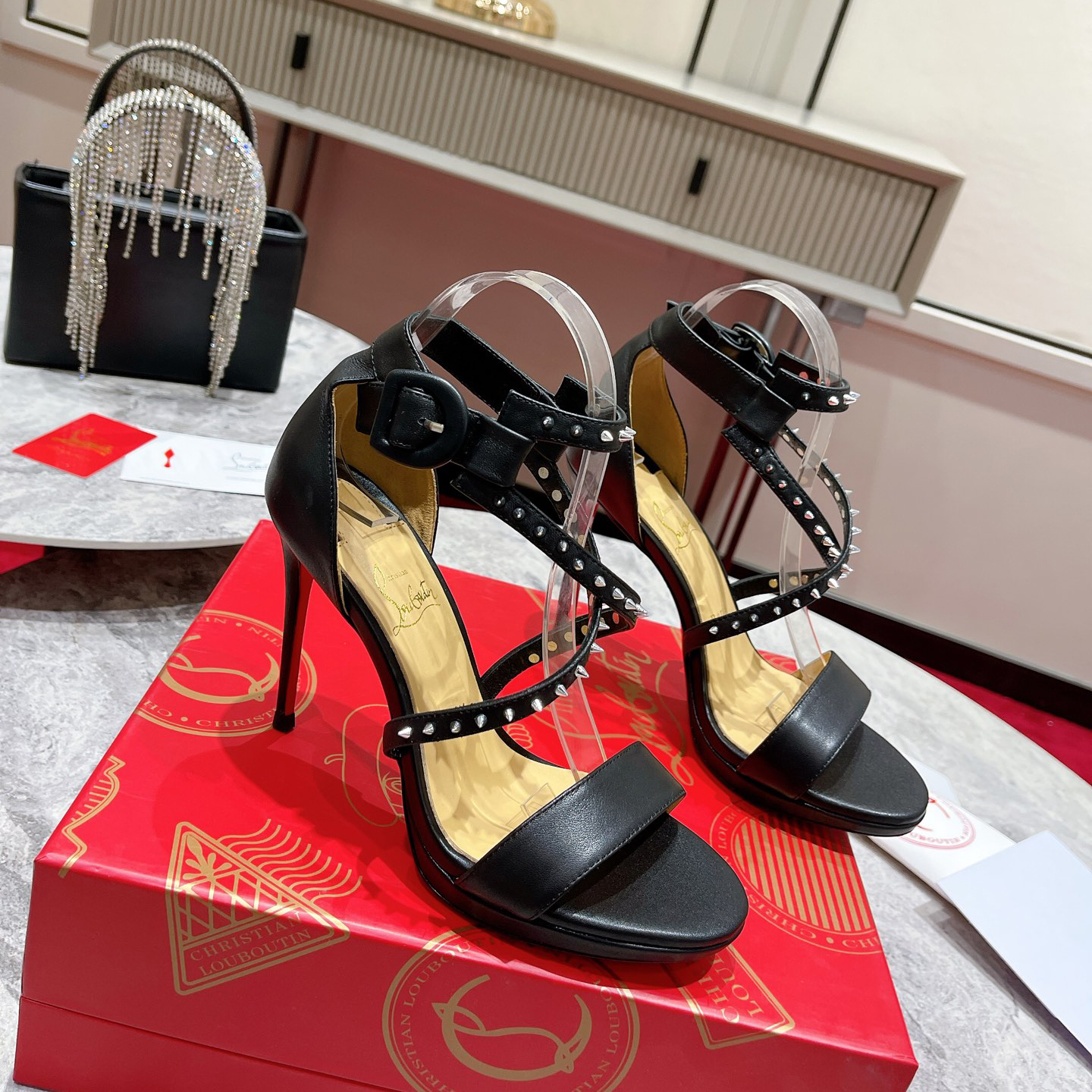 Christian Louboutin Choca Lux Sandals    - EUR FASHION