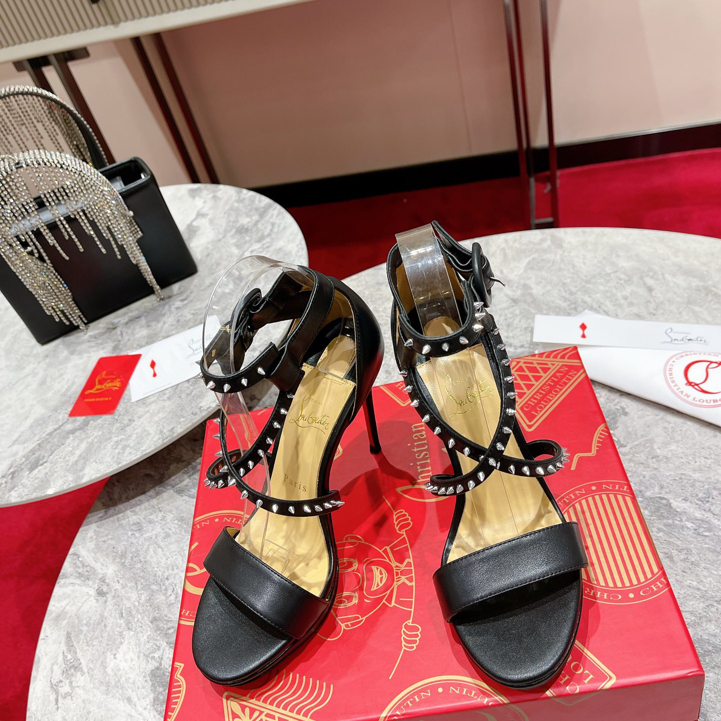 Christian Louboutin Choca Lux Sandals    - EUR FASHION