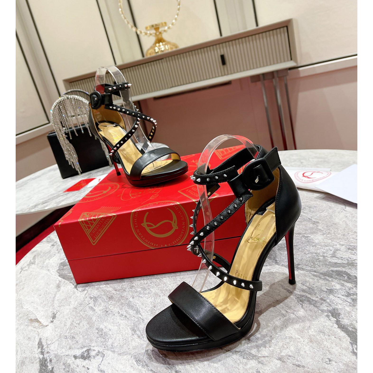 Christian Louboutin Choca Lux Sandals    - EUR FASHION