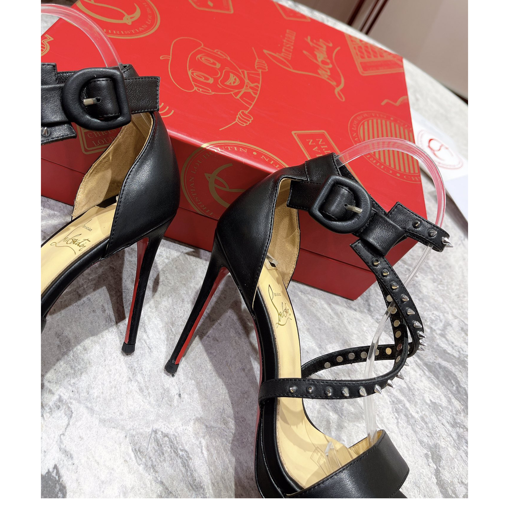 Christian Louboutin Choca Lux Sandals    - EUR FASHION