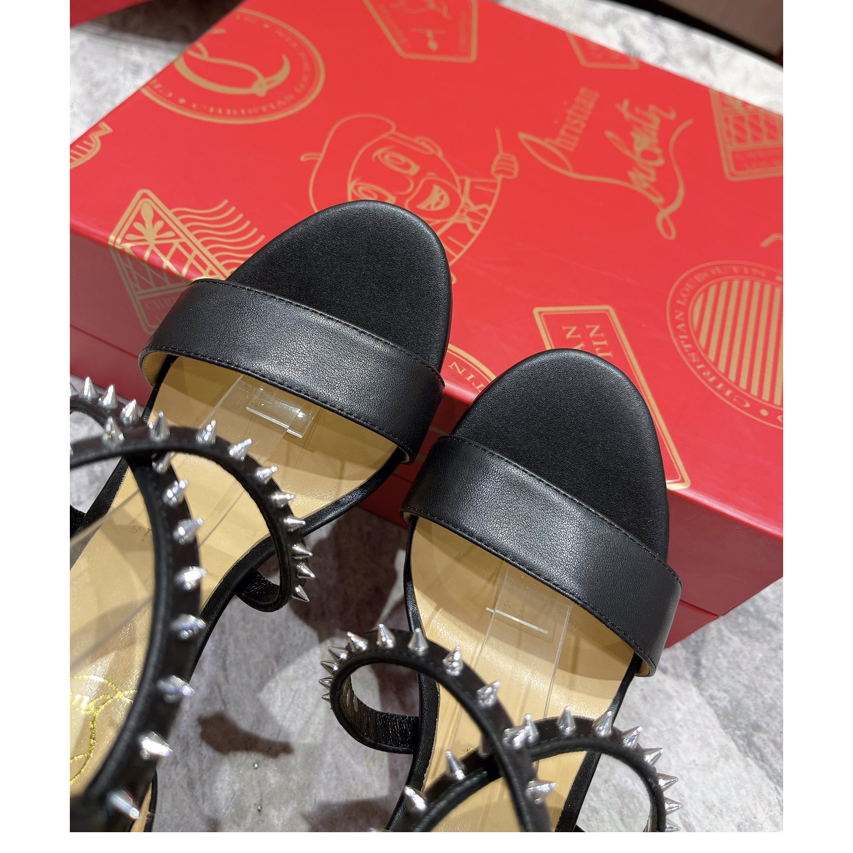 Christian Louboutin Choca Lux Sandals    - EUR FASHION