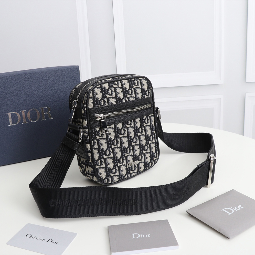 Dior Obique Messengers Bag(14.5- 18-6cm)  - EUR FASHION