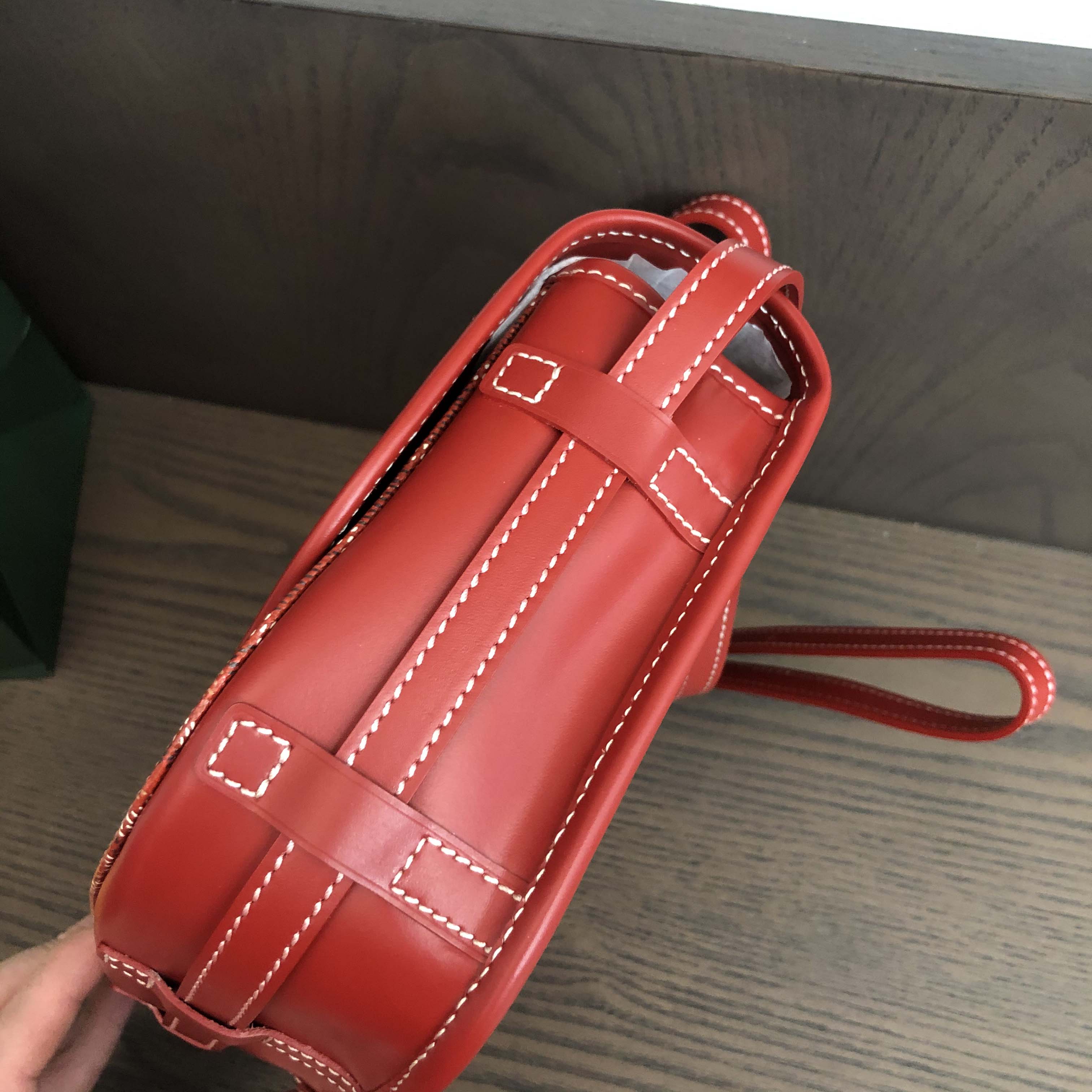 Goyard Belvedere PM Bag In Red(22-15-6.5cm) - EUR FASHION