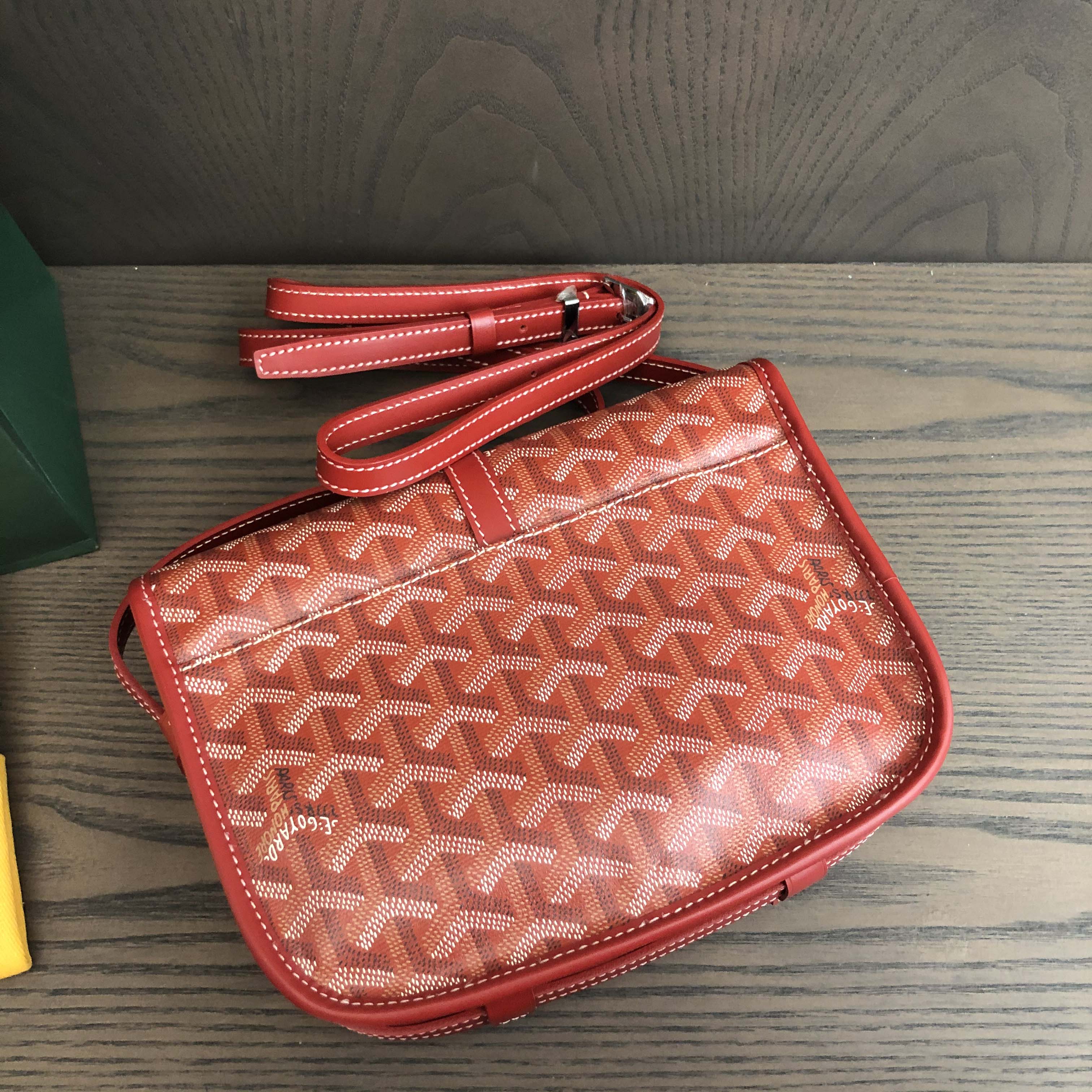 Goyard Belvedere PM Bag In Red(22-15-6.5cm) - EUR FASHION