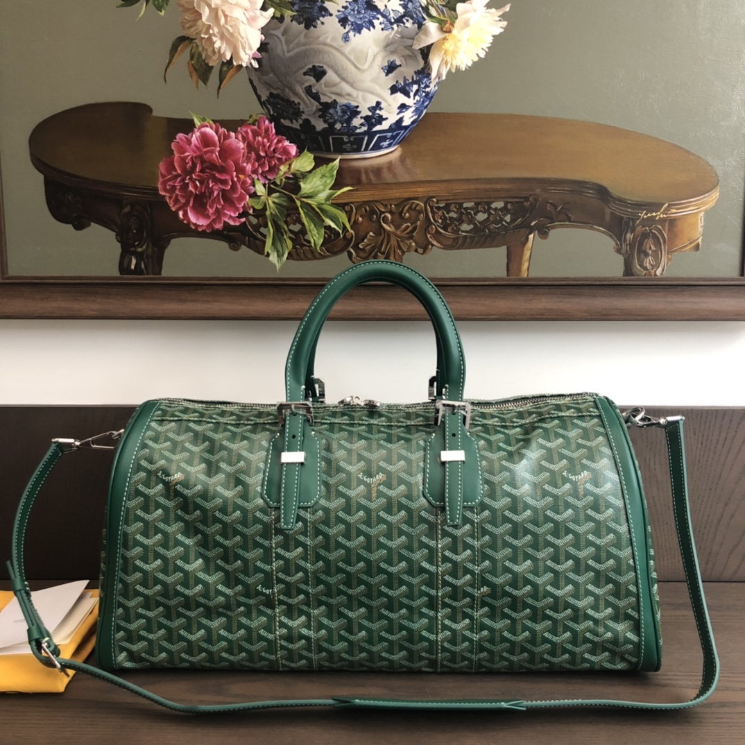 Goyard Luggage Boeing Travelling Bag Green(48-23-22cm) - EUR FASHION