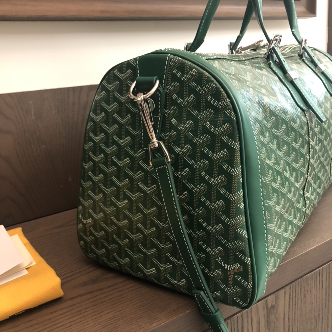 Goyard Luggage Boeing Travelling Bag Green(48-23-22cm) - EUR FASHION