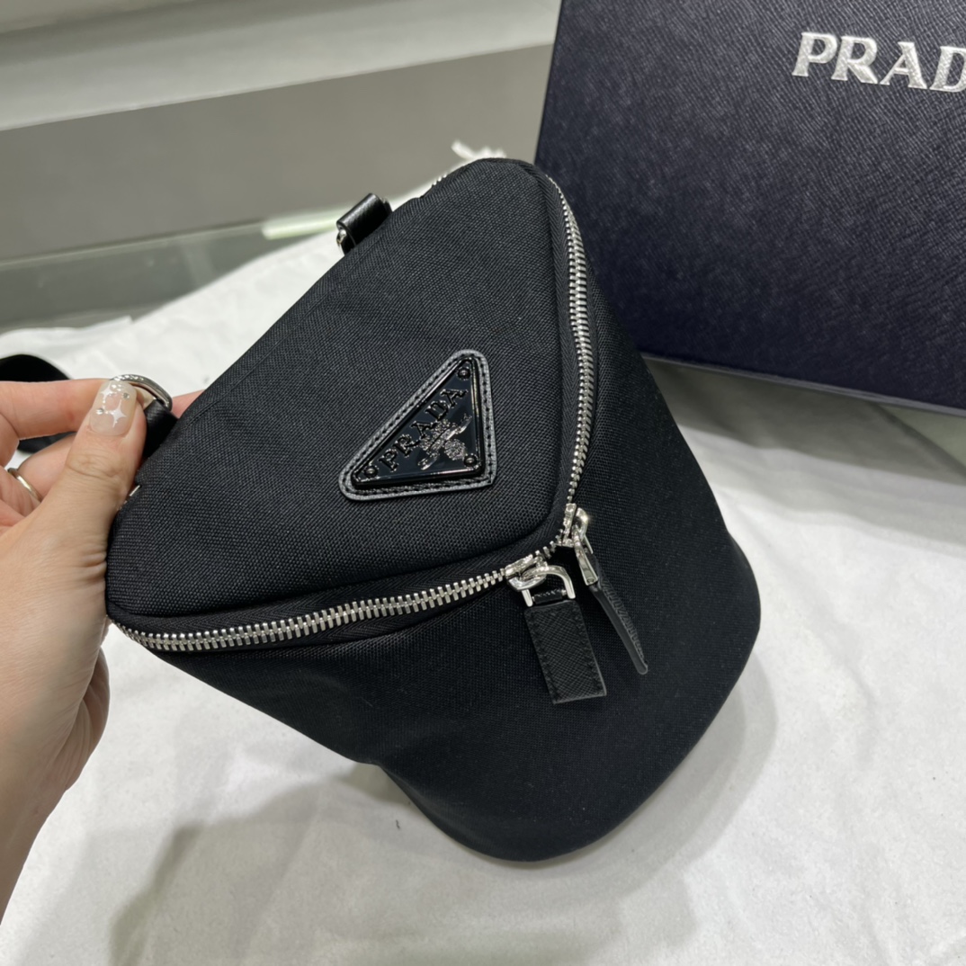 Prada Re-Nylon And Leather Shoulder Bag - EUR FASHION