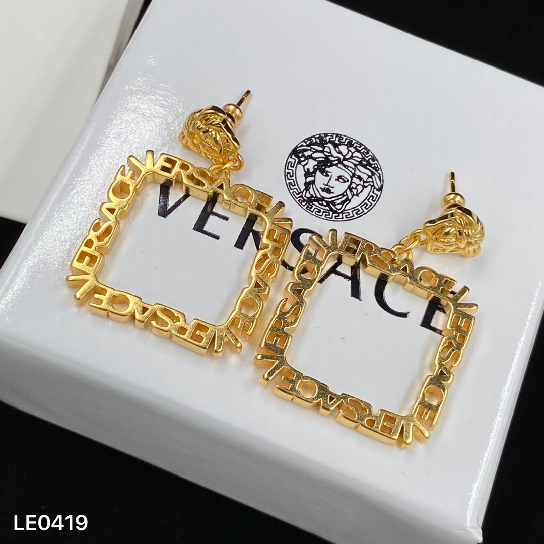 Versace Greca Hoop Earrings - EUR FASHION