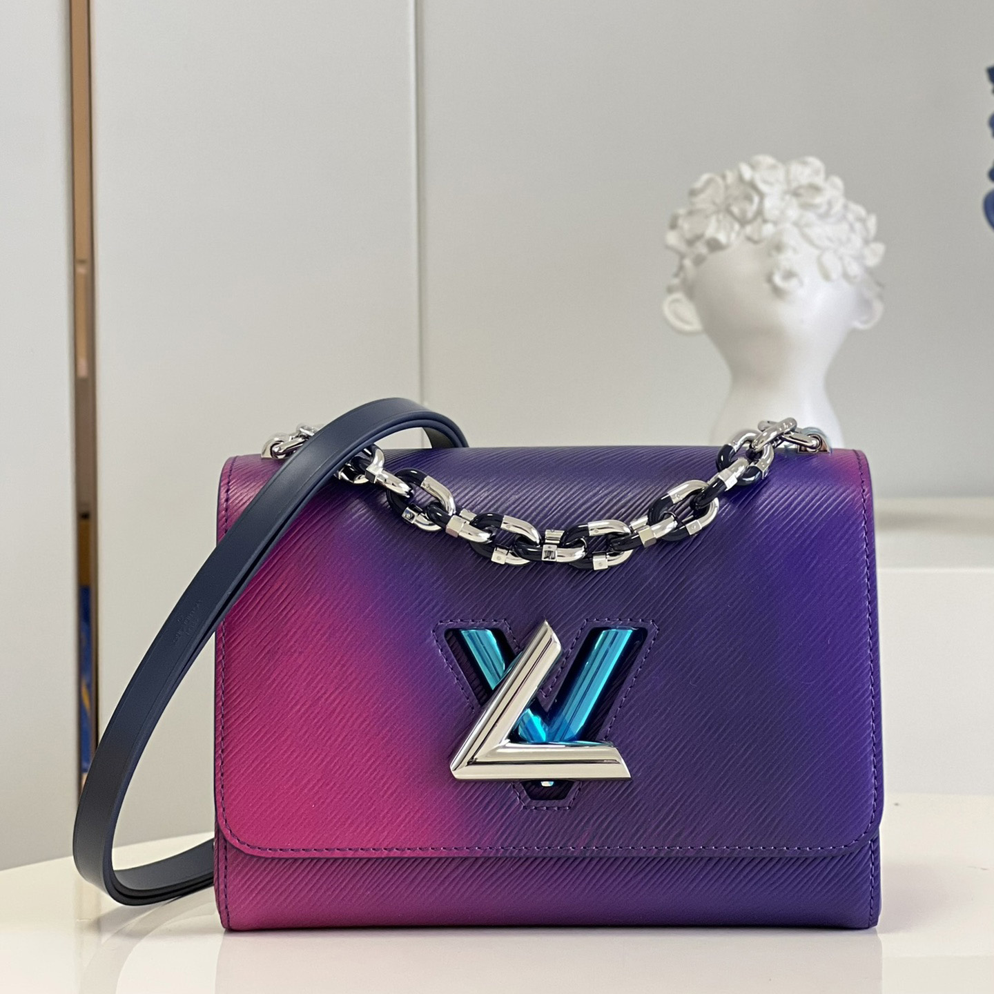 Louis Vuitton Twist MM Handbag(23-17-9.5CM)  M59894 - EUR FASHION