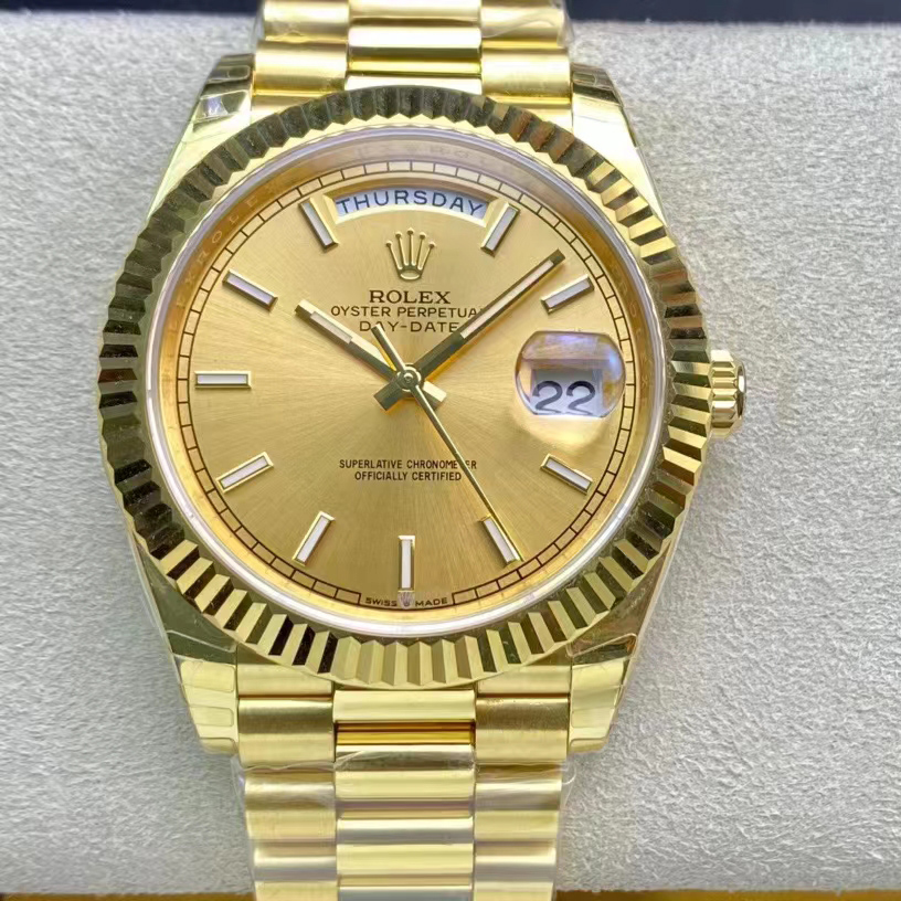 Rolex Day-Date 40 Watch In Yellow Gold - EUR FASHION