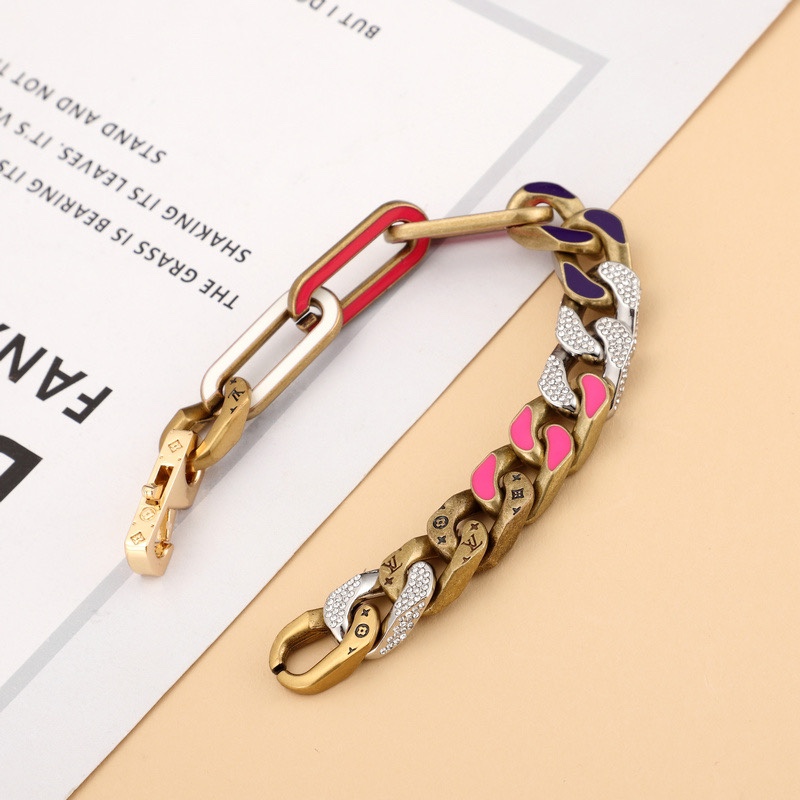 Louis Vuitton LV Mixed Bracelet  21cm   m69464 - EUR FASHION