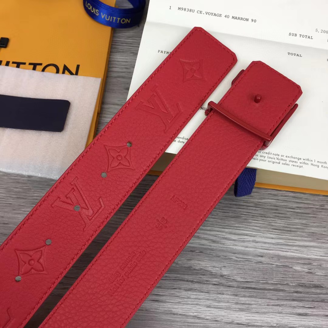 Louis Vuitton Shape 40MM Reversible Belt - EUR FASHION