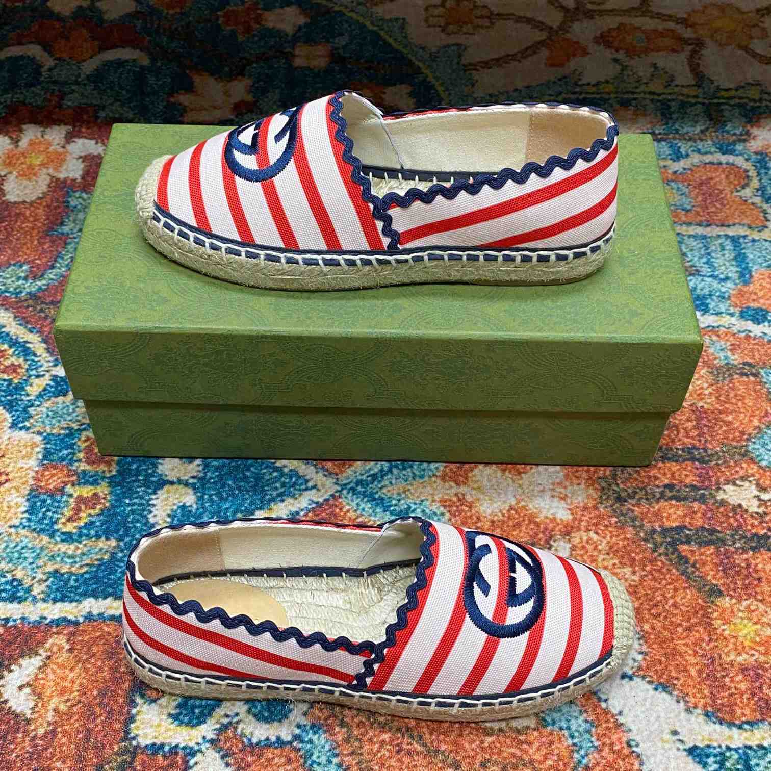 Gucci Women's Interlocking G Espadrille - EUR FASHION