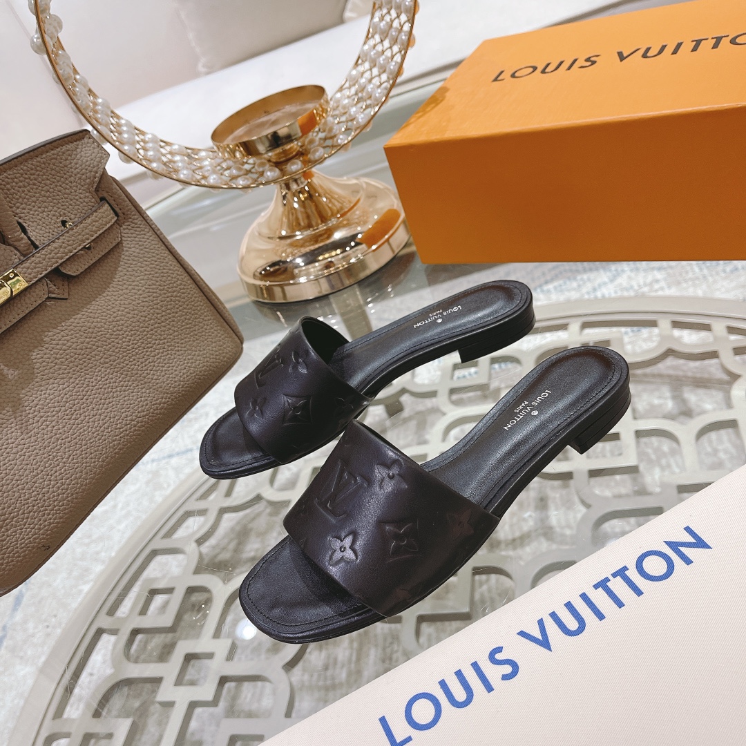 Louis Vuitton Revival Flat Mule     1A9P3T - EUR FASHION