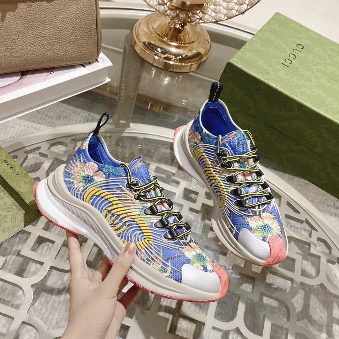 Gucci Run Floral Sneaker(Upon UK size) - EUR FASHION