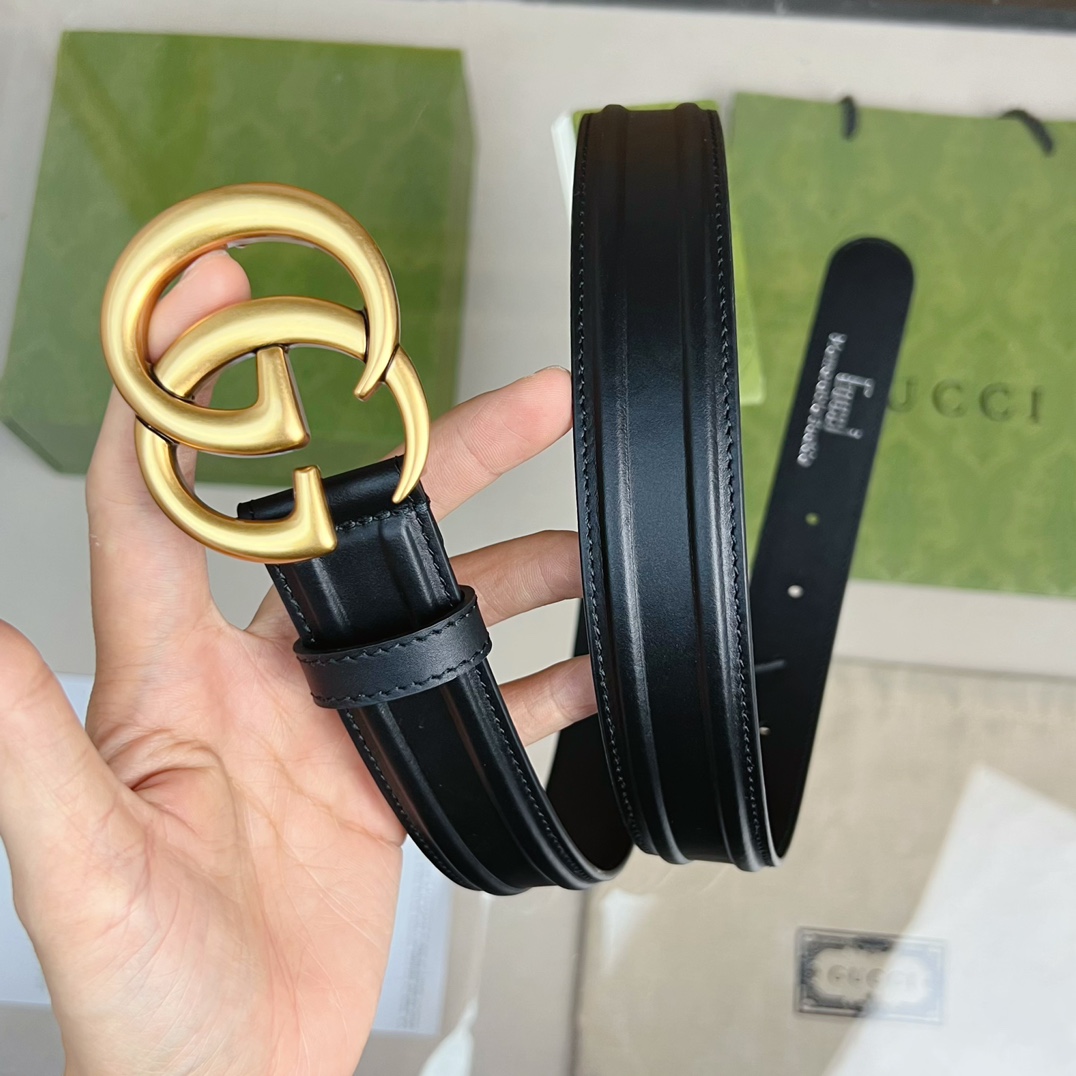 Gucci Belt With GG Buckle - EUR FASHION