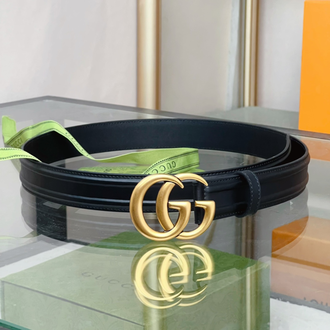 Gucci Belt With GG Buckle - EUR FASHION