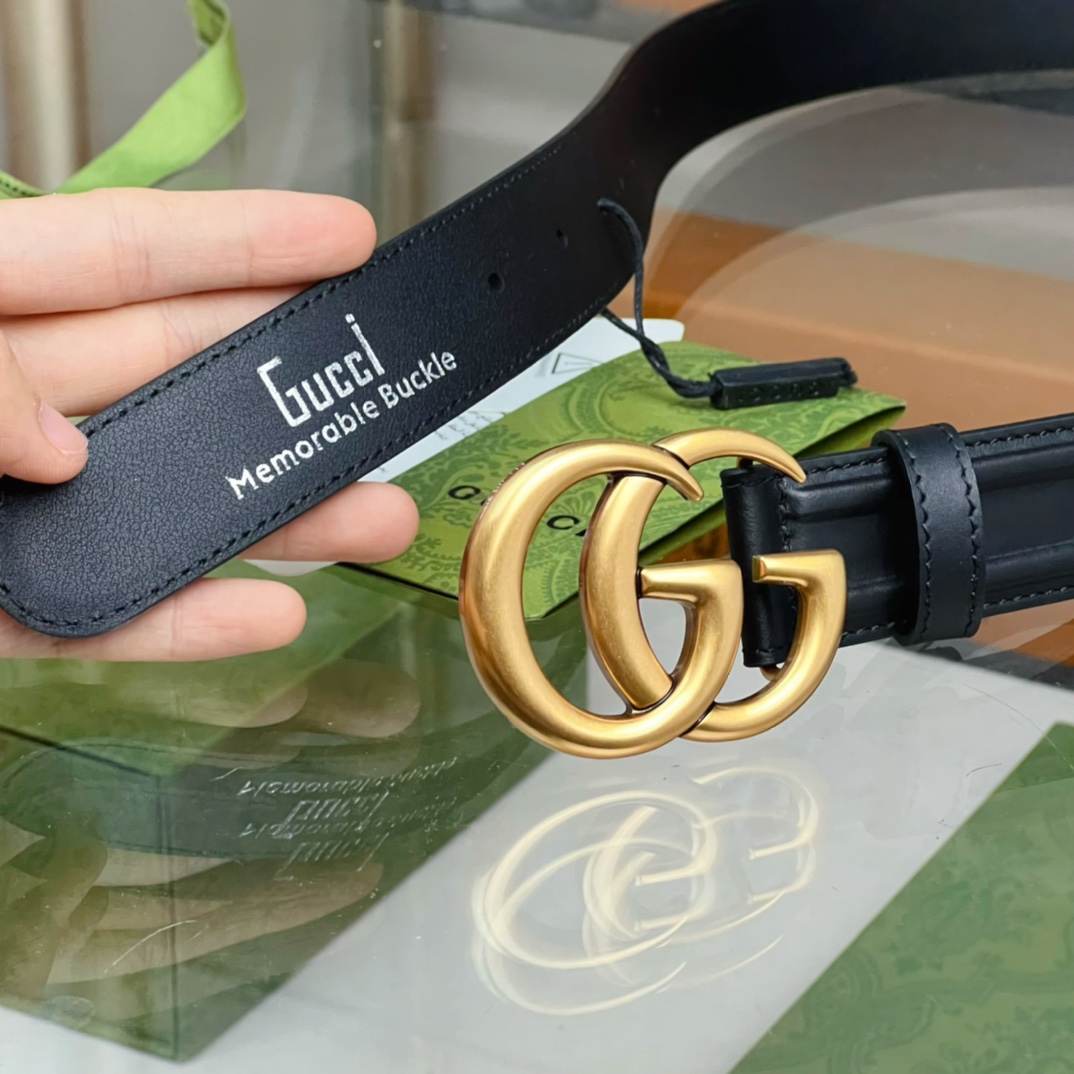 Gucci Belt With GG Buckle - EUR FASHION