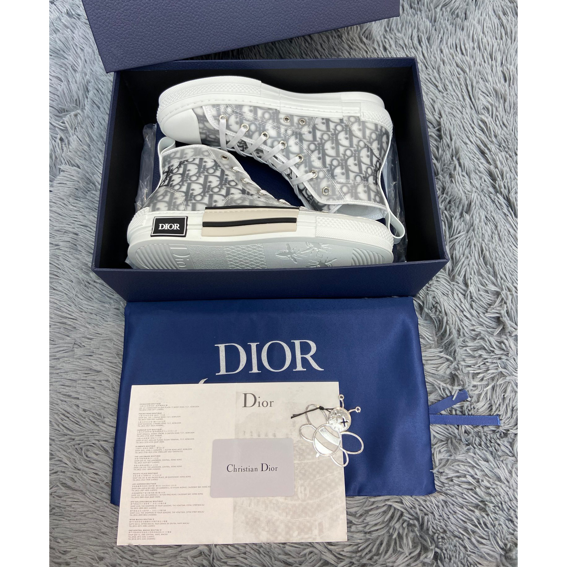 Dior B23 High-Top Sneaker - EUR FASHION