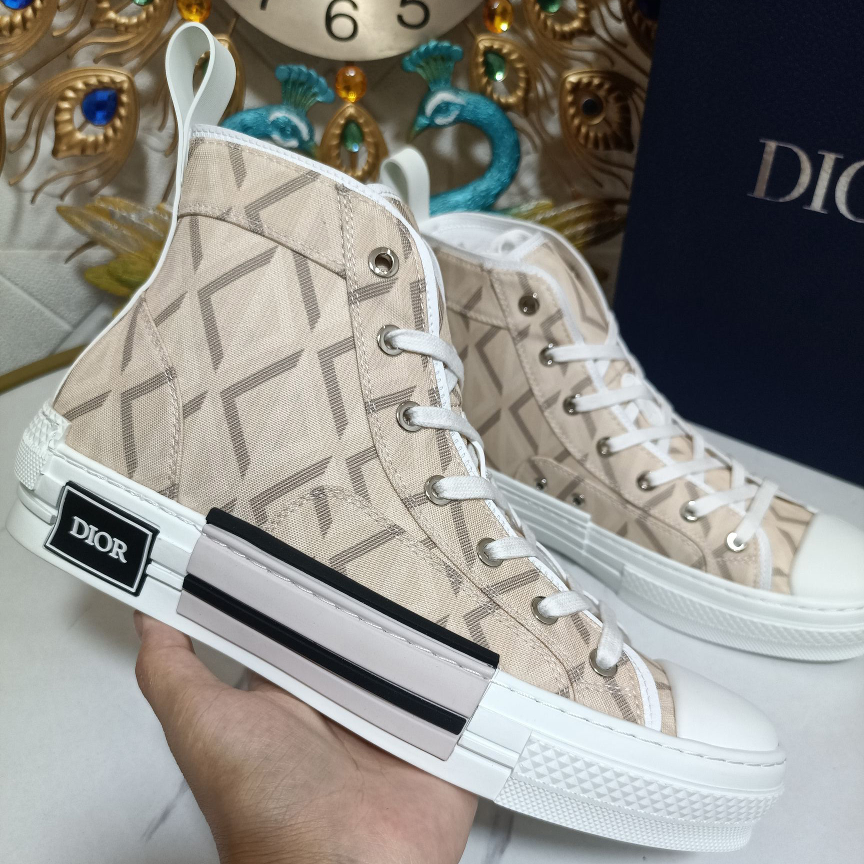 Dior B23 High-Top Sneaker - EUR FASHION