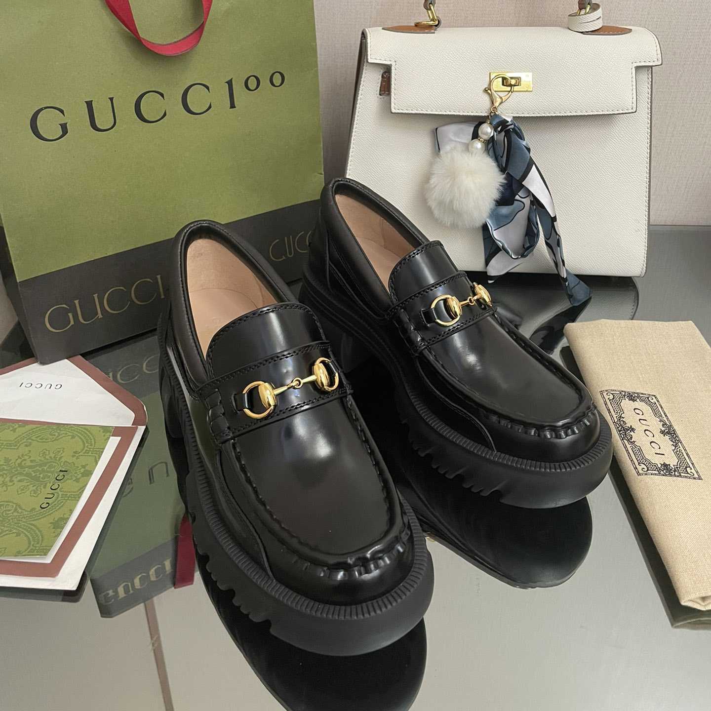 Gucci Women's Loafer With Horsebit - EUR FASHION