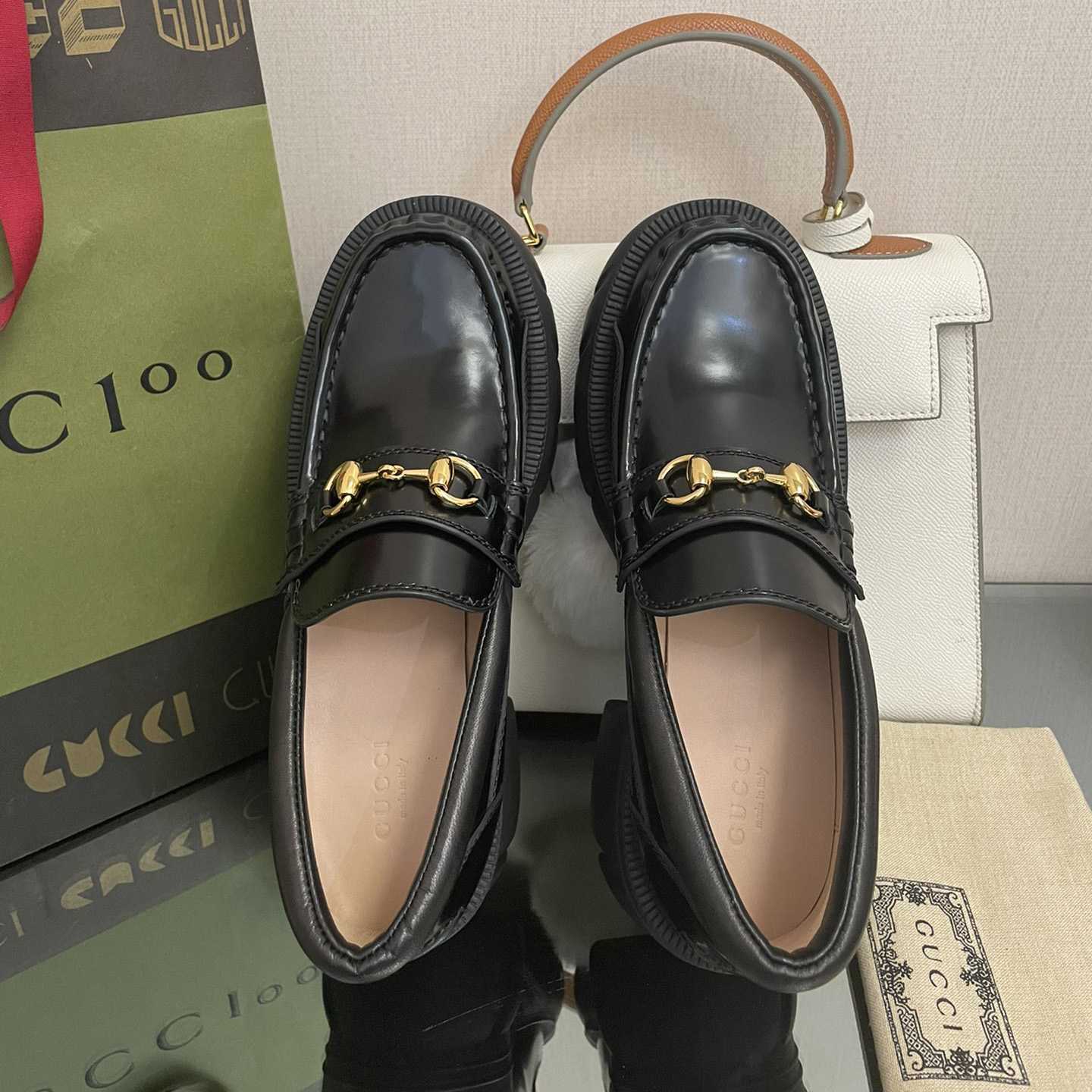 Gucci Women's Loafer With Horsebit - EUR FASHION