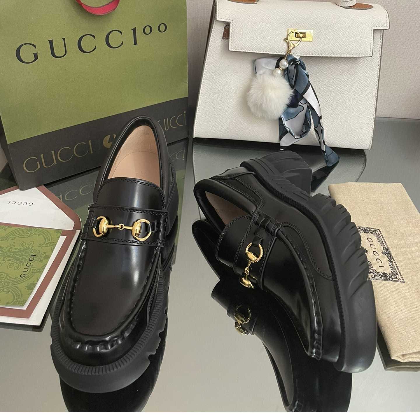 Gucci Women's Loafer With Horsebit - EUR FASHION