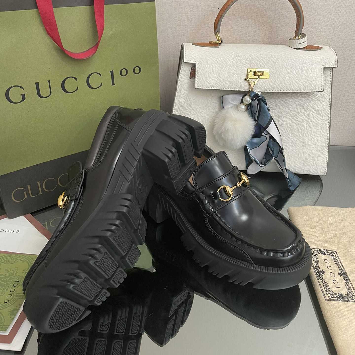 Gucci Women's Loafer With Horsebit - EUR FASHION