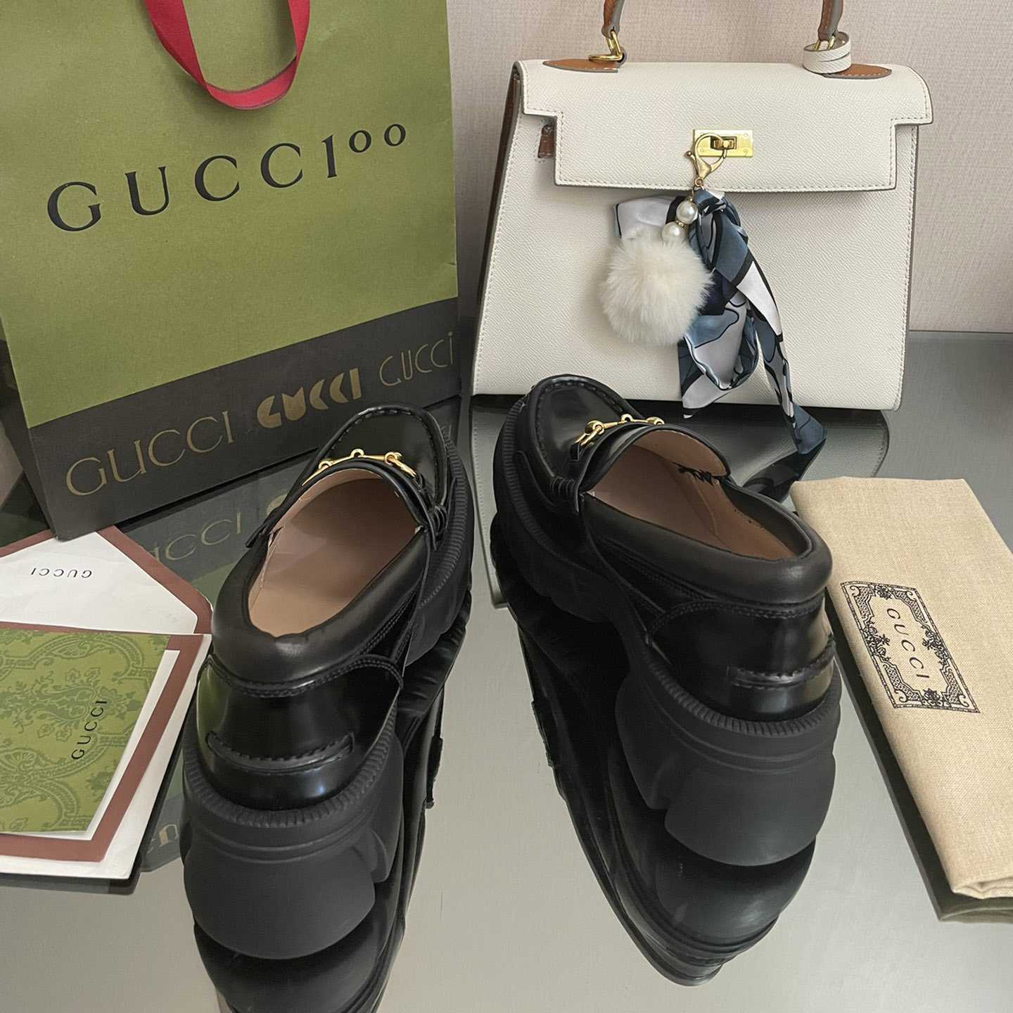 Gucci Women's Loafer With Horsebit - EUR FASHION