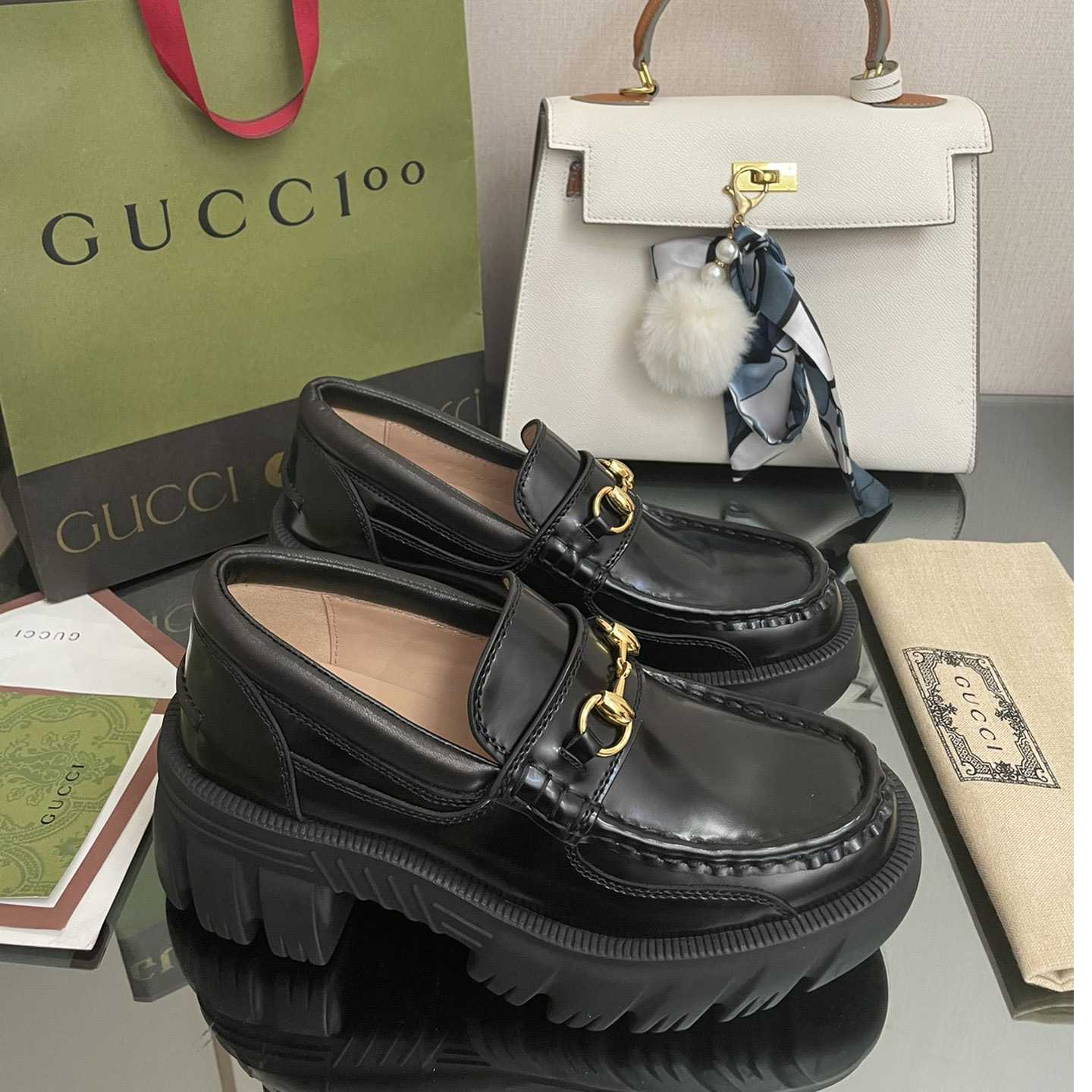 Gucci Women's Loafer With Horsebit - EUR FASHION