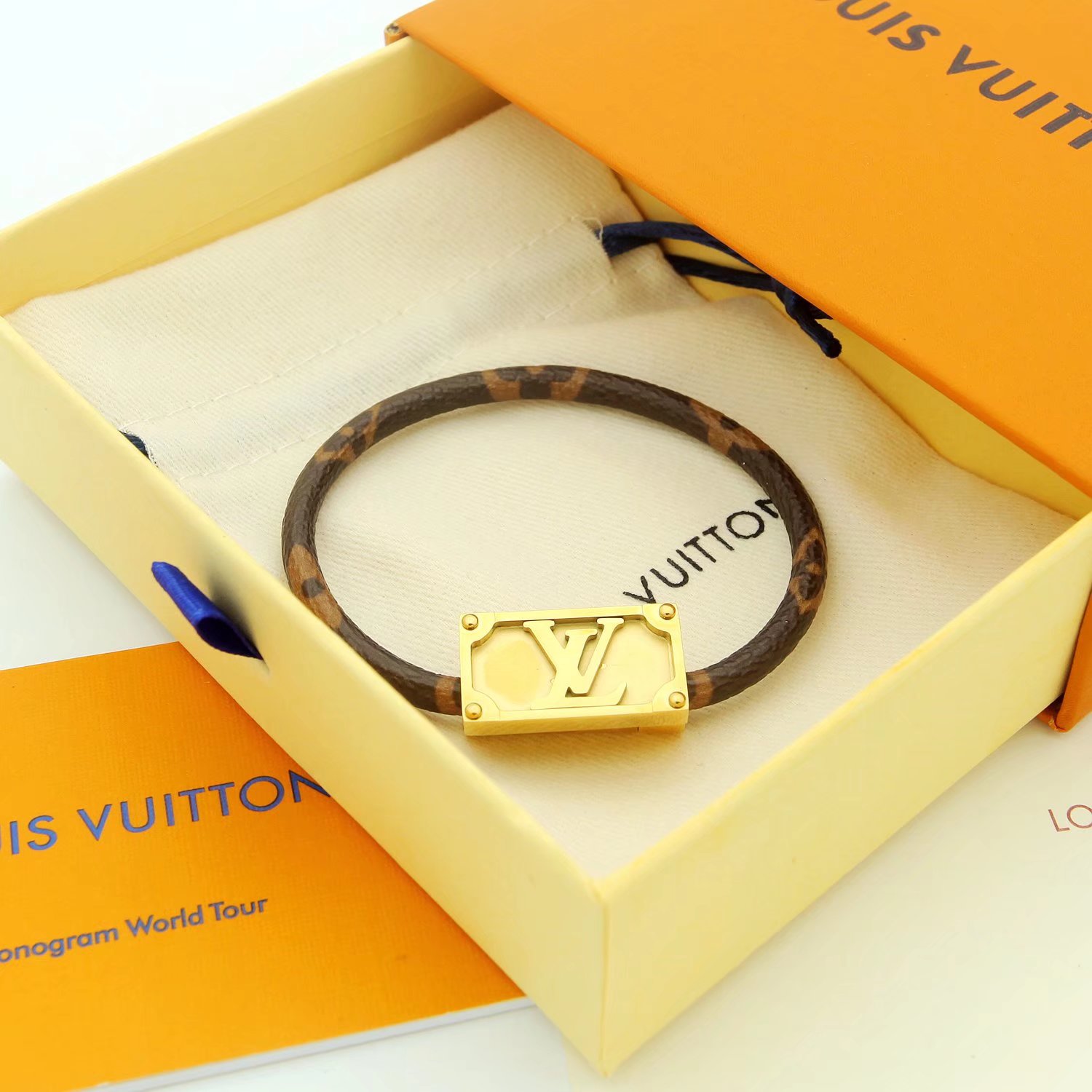 Louis Vuitton x Nigo Keep It Trunk Bracelet Monogram - EUR FASHION