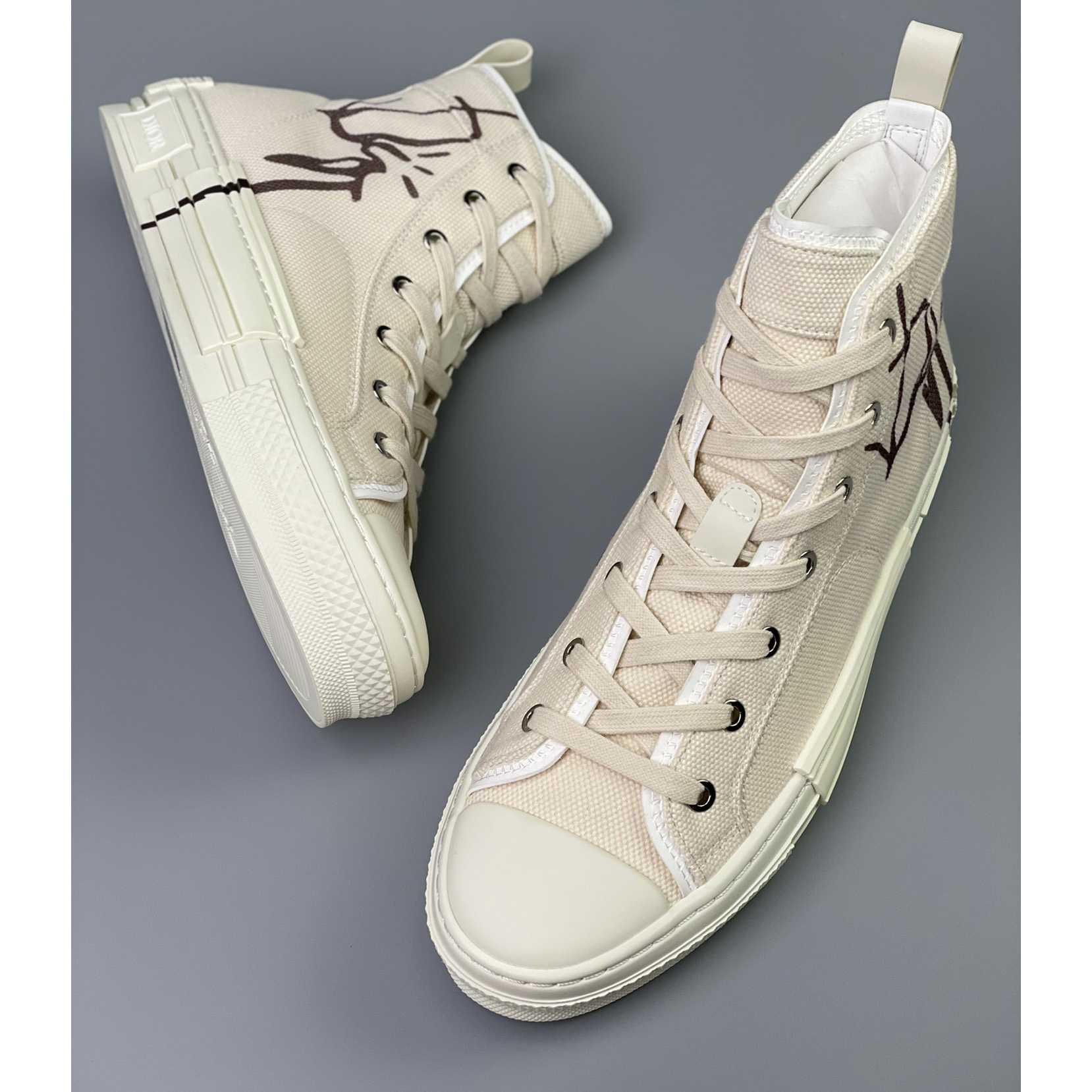 Dior B23 Cactus Jack Dior High-Top Sneaker - EUR FASHION