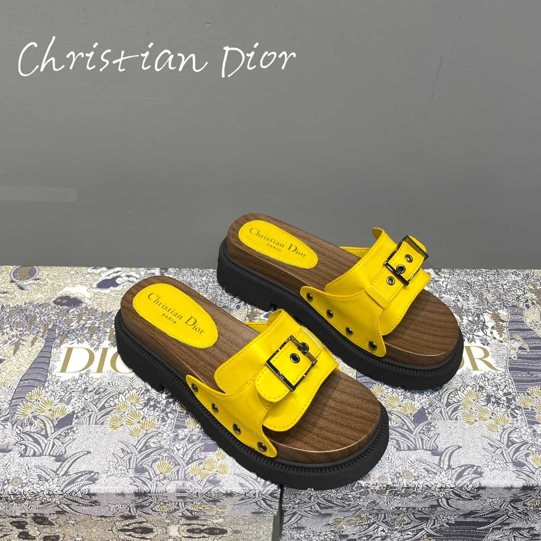 Dior Diorquake Strap Slide - EUR FASHION