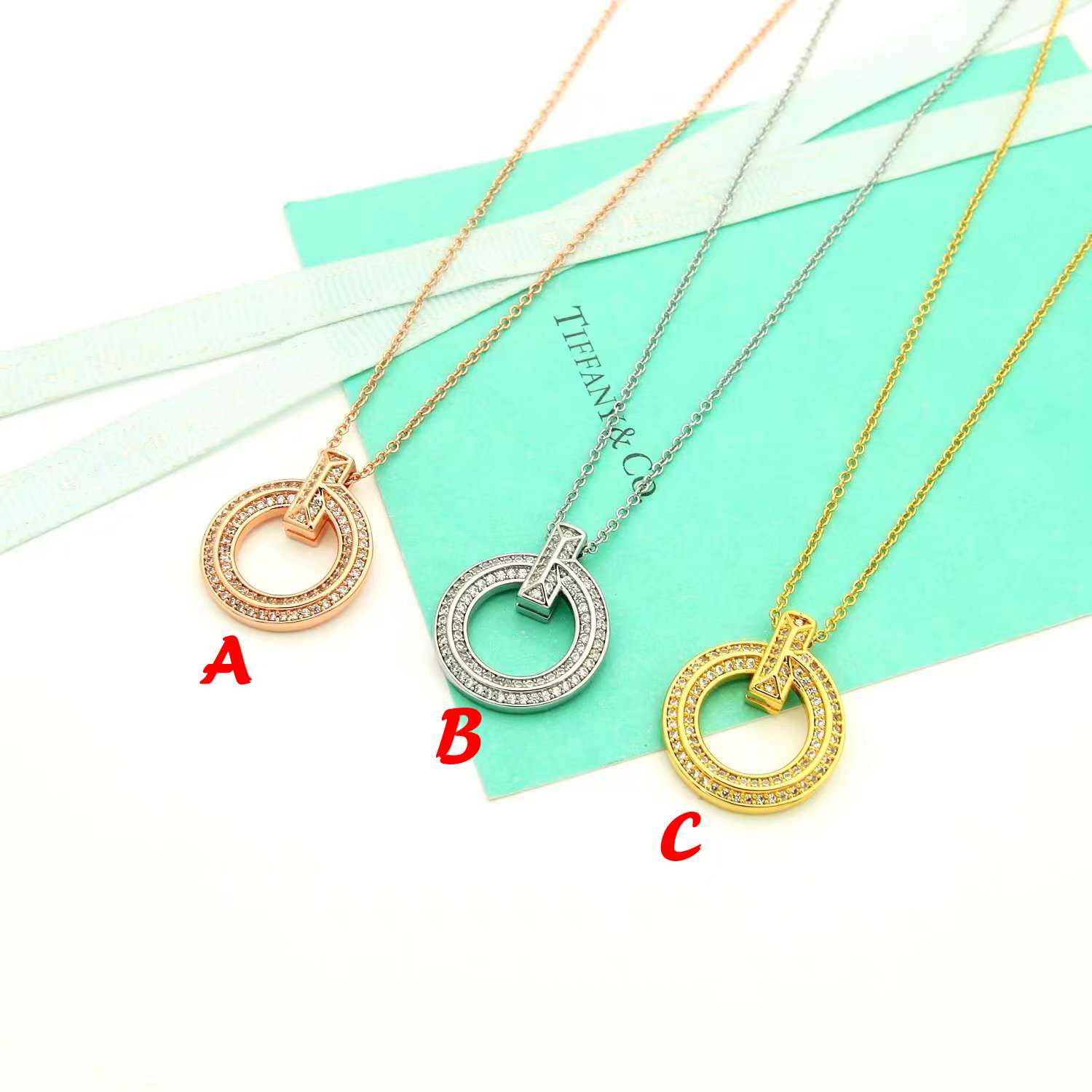 Tiffany&CO T1 Circle Pendant - EUR FASHION