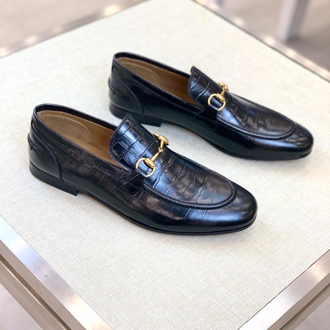 Gucci Men's Gucci Jordaan Loafer - EUR FASHION