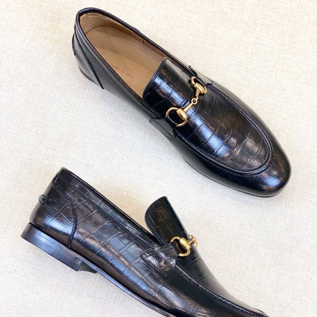 Gucci Men's Gucci Jordaan Loafer - EUR FASHION