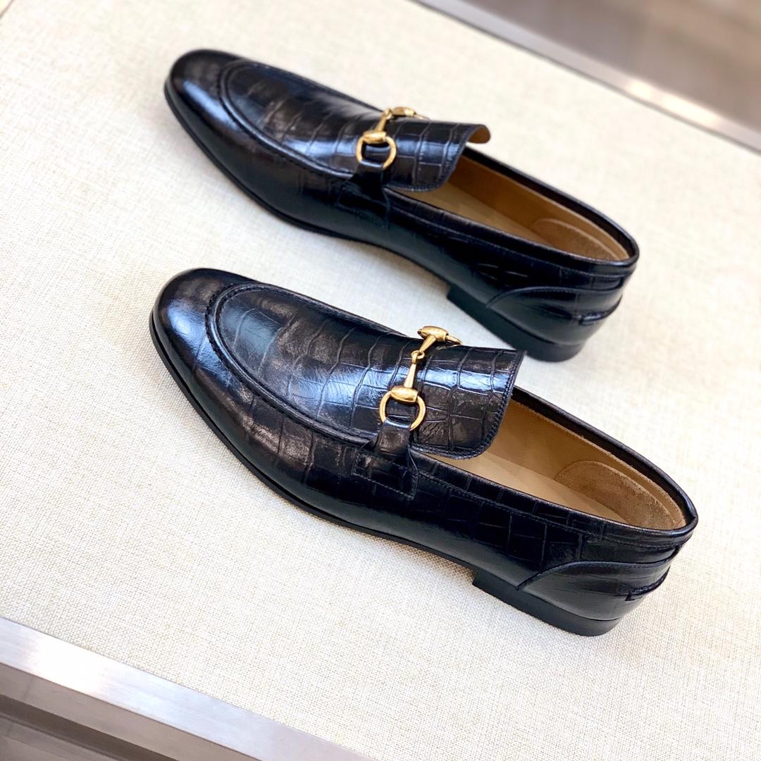 Gucci Men's Gucci Jordaan Loafer - EUR FASHION