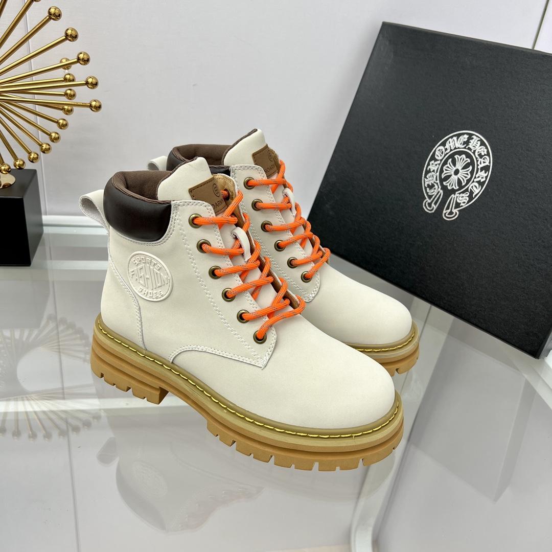 Timberland x Chrome Heart Classic Leather Boots - EUR FASHION