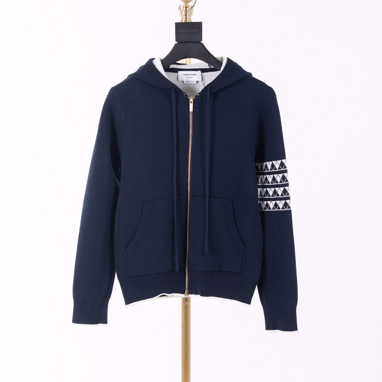 Thom Browne Hector Zip Hoodie - EUR FASHION