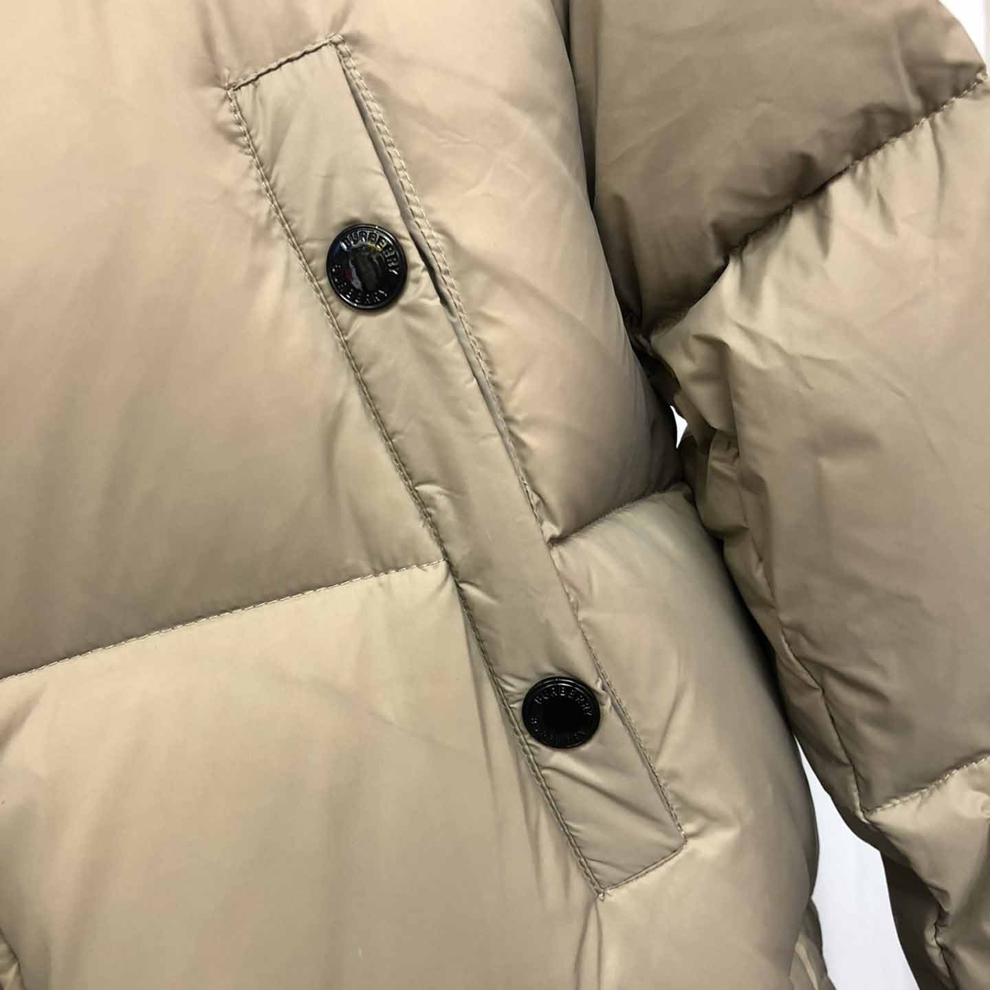 Burberry Logo Appliqué Nylon Puffer Coat - EUR FASHION